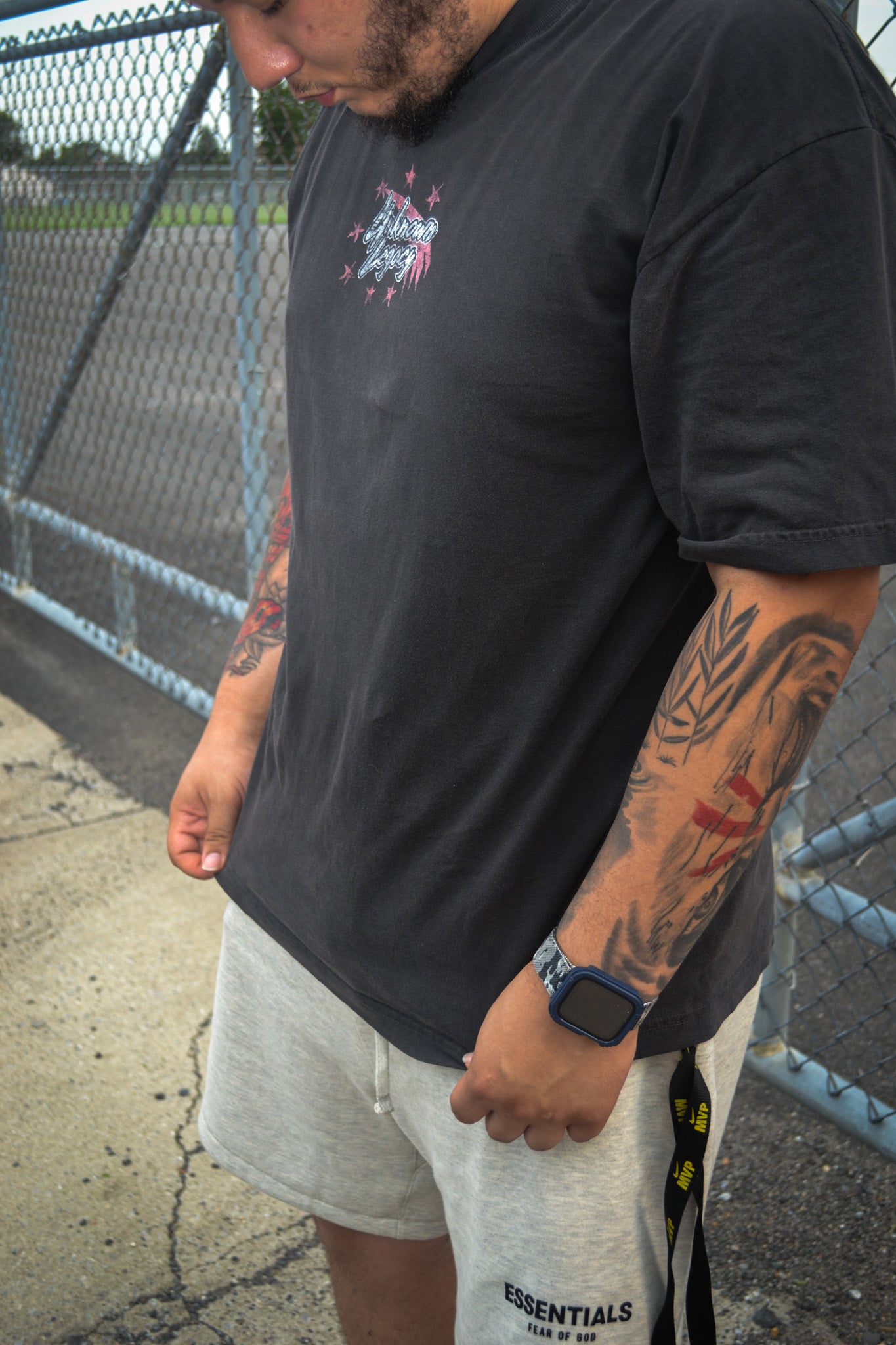 SHOOTING STAR TEE - SMALL FRONT/BIG BACK PRINT