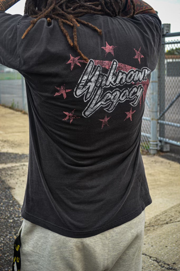 SHOOTING STAR TEE - SMALL FRONT/BIG BACK PRINT